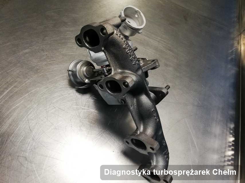 Turbosprężarka po zrealizowaniu usługi Diagnostyka turbosprężarek w firmie z Chełmu w dobrej cenie przed spakowaniem