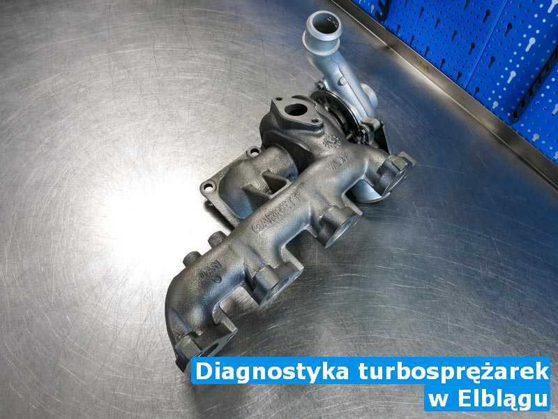Turbosprężarka wysłana do pracowni z Elbląga - Diagnostyka turbosprężarek, Elblągu