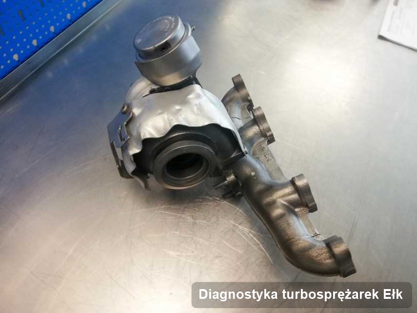 Turbo po przeprowadzeniu serwisu Diagnostyka turbosprężarek w przedsiębiorstwie z Ełku o parametrach jak nowa przed spakowaniem