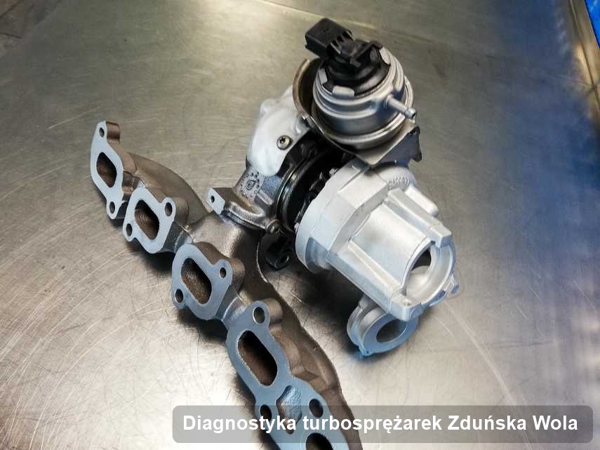 Turbosprężarka po realizacji usługi Diagnostyka turbosprężarek w firmie z Zduńskiej Woli działa jak nowa przed wysyłką
