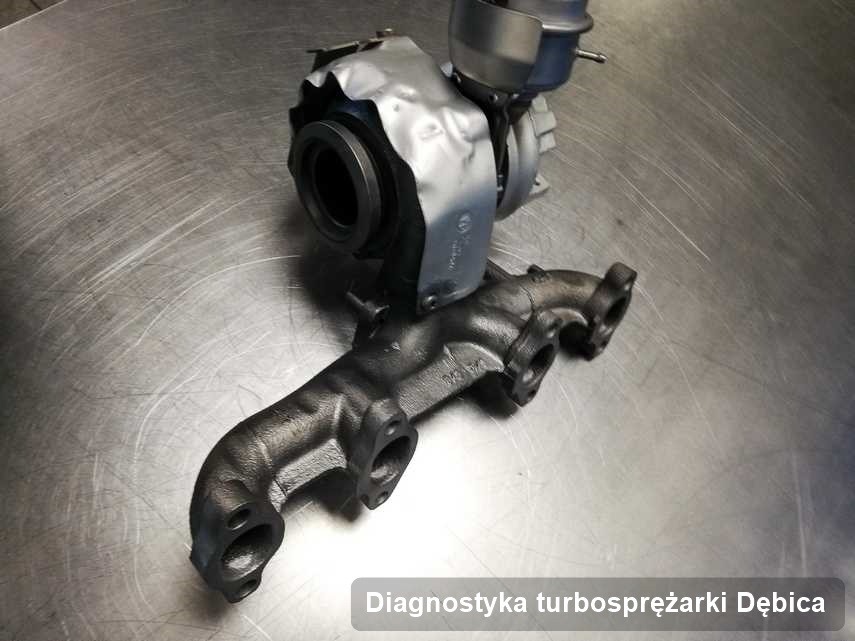 Turbosprężarka po zrealizowaniu serwisu Diagnostyka turbosprężarki w warsztacie z Dębicy w dobrej cenie przed spakowaniem