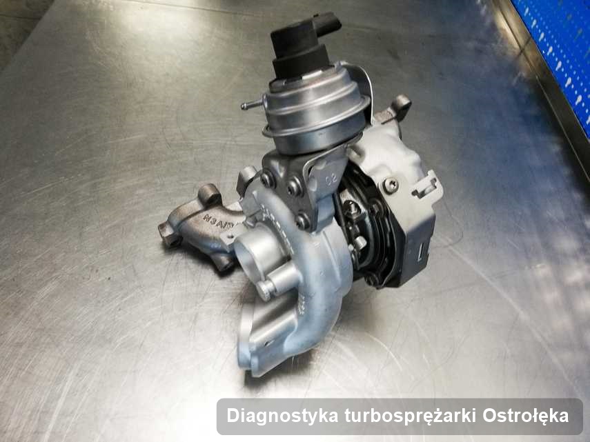 Turbo po realizacji serwisu Diagnostyka turbosprężarki w przedsiębiorstwie z Ostrołęki w świetnej kondycji przed wysyłką