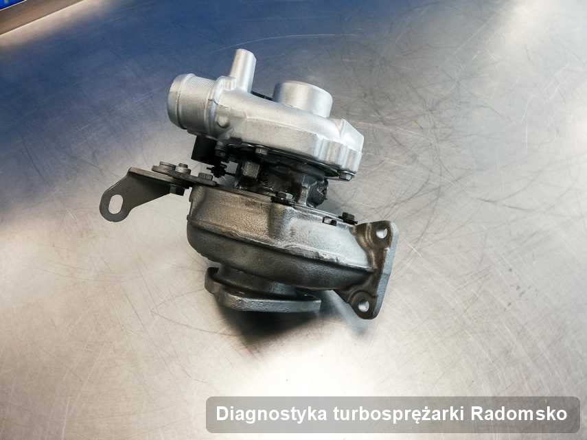 Turbina po realizacji serwisu Diagnostyka turbosprężarki w przedsiębiorstwie w Radomsku w świetnej kondycji przed wysyłką