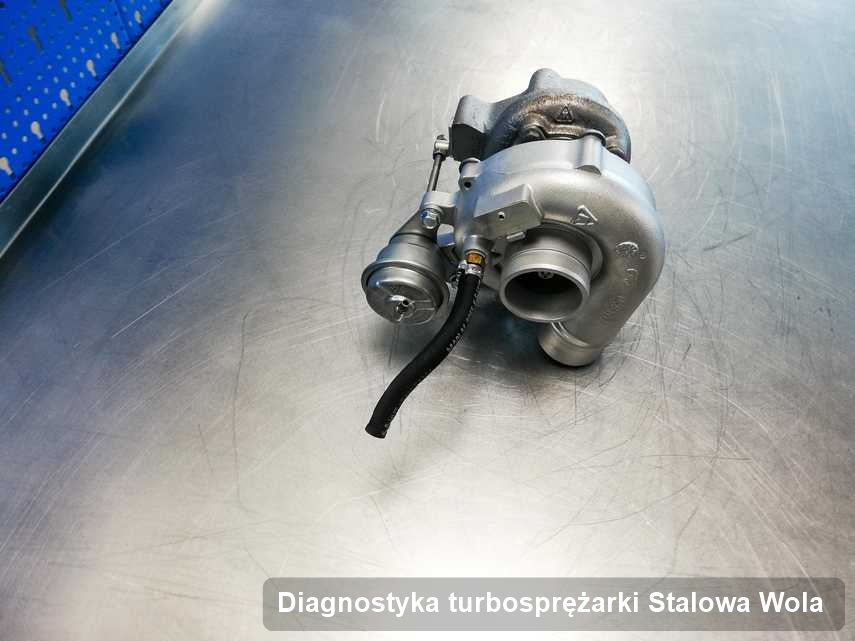 Turbosprężarka po zrealizowaniu serwisu Diagnostyka turbosprężarki w pracowni regeneracji z Stalowej Woli w niskiej cenie przed wysyłką