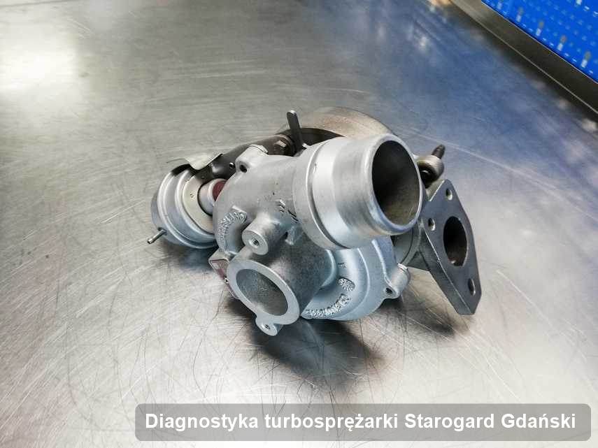 Turbo po zrealizowaniu serwisu Diagnostyka turbosprężarki w warsztacie z Starogardu Gdańskiego w świetnej kondycji przed wysyłką