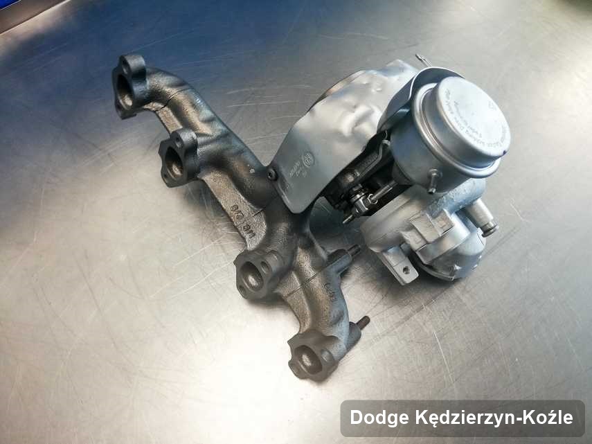 Naprawiona w pracowni w Kędzierzynie-Koźlu turbosprężarka do samochodu koncernu Dodge przyszykowana w warsztacie zregenerowana przed wysyłką