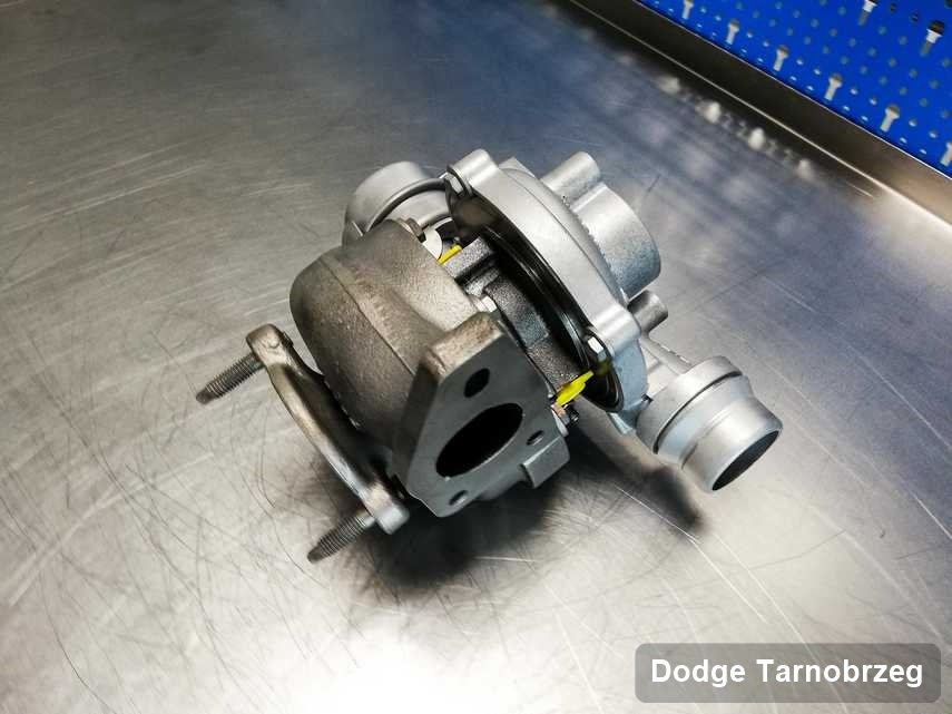 Wyczyszczona w firmie zajmującej się regeneracją w Tarnobrzegu turbina do pojazdu producenta Dodge przyszykowana w laboratorium zregenerowana przed spakowaniem