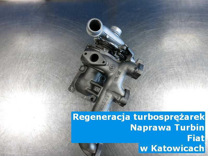 Turbosprężarki z auta Fiat po diagnostyce z Katowic