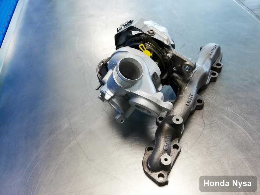 Naprawiona w pracowni w Nysie turbina do samochodu producenta Honda przygotowana w warsztacie po naprawie przed wysyłką