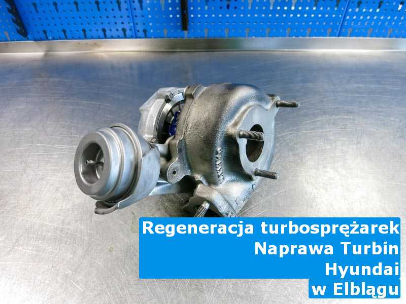 Turbo z pojazdu marki Hyundai regulowane z Elbląga