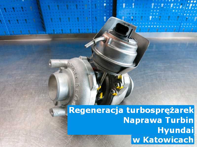 Turbosprężarki z pojazdu marki Hyundai wysłane do regeneracji pod Katowicami