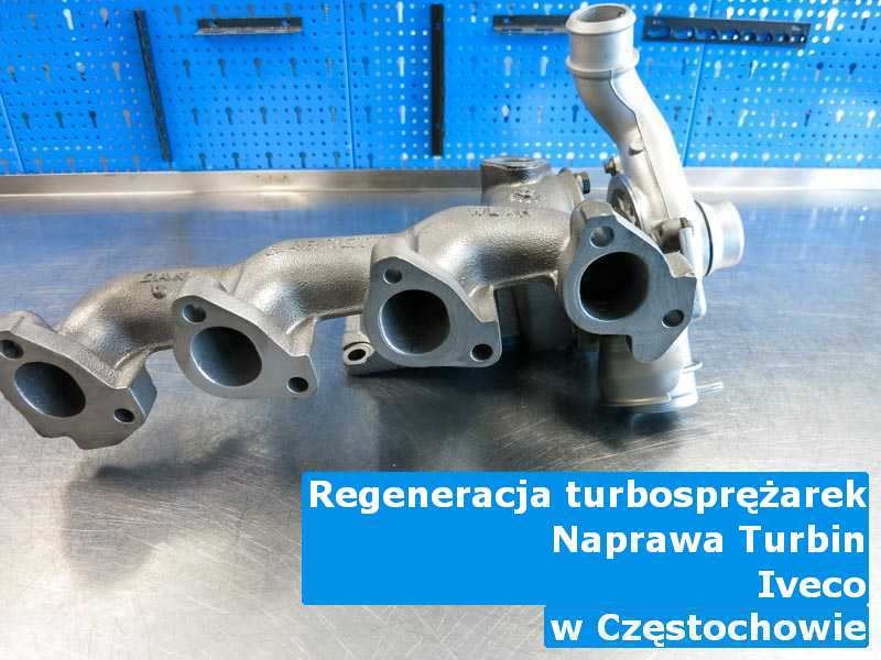 Turbosprężarka z auta Iveco naprawiona po awarii w Częstochowie