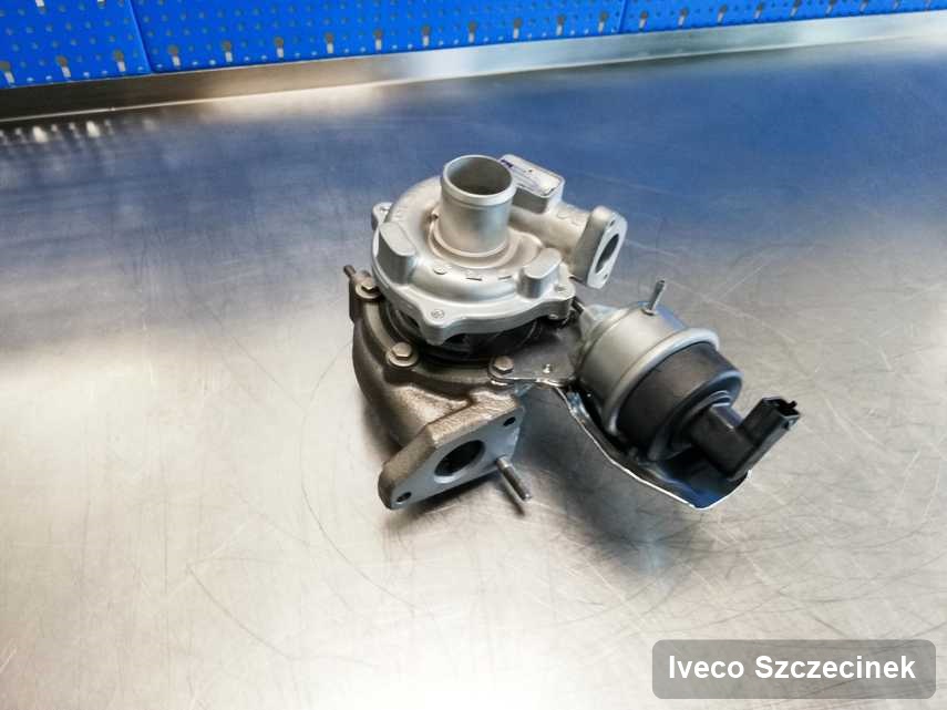 Naprawiona w firmie w Szczecinku turbina do aut  firmy Iveco przygotowana w warsztacie wyremontowana przed spakowaniem