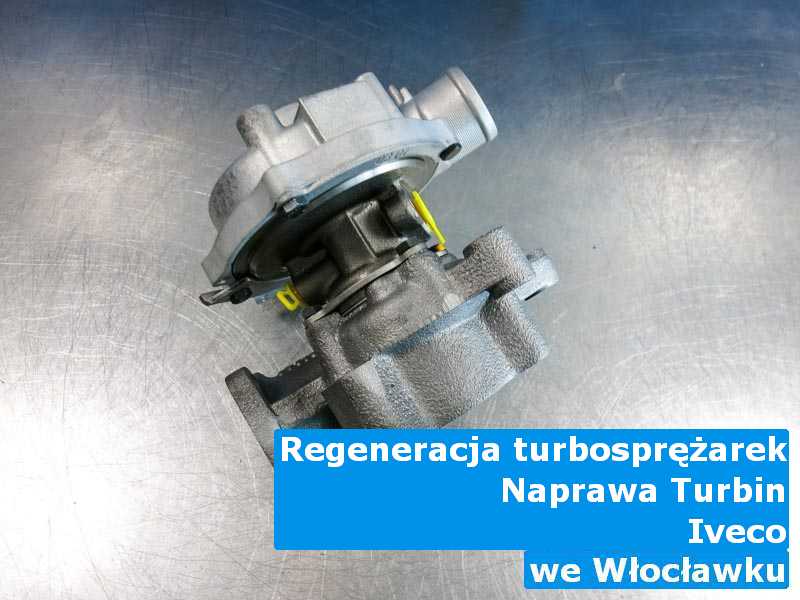 Turbosprężarka z samochodu Iveco naprawiona po awarii w Włocławku