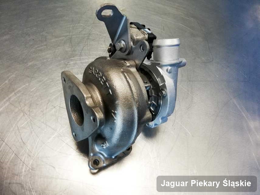 Wyremontowana w przedsiębiorstwie w Piekarach Śląskich turbosprężarka do osobówki koncernu Jaguar przygotowana w pracowni zregenerowana przed spakowaniem