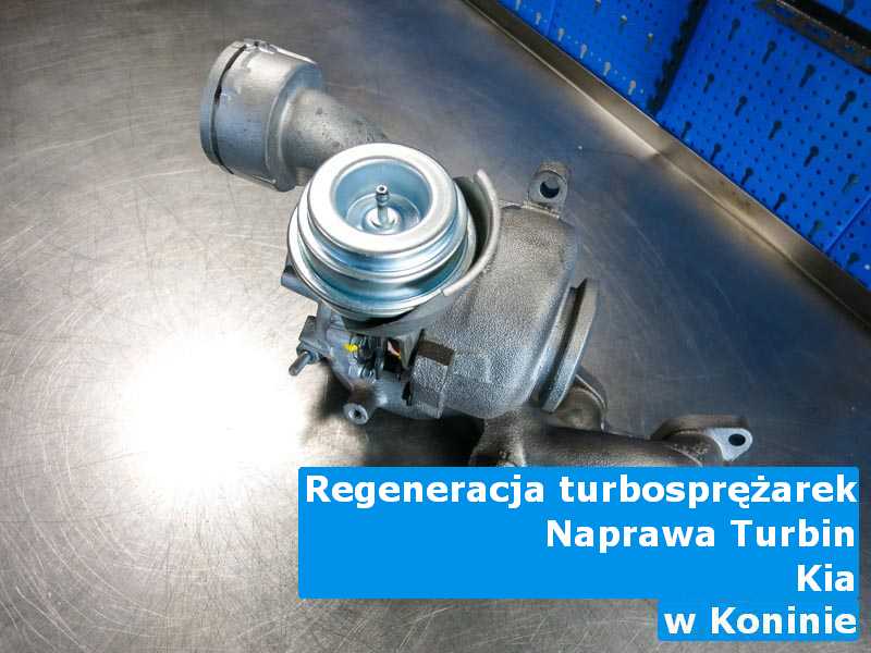 Turbosprężarki z pojazdu marki Kia wysłane do regeneracji z Konina