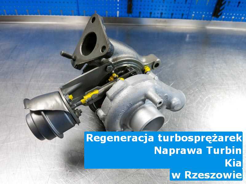 Turbosprężarki z pojazdu marki Kia po procesie regeneracji pod Rzeszowem