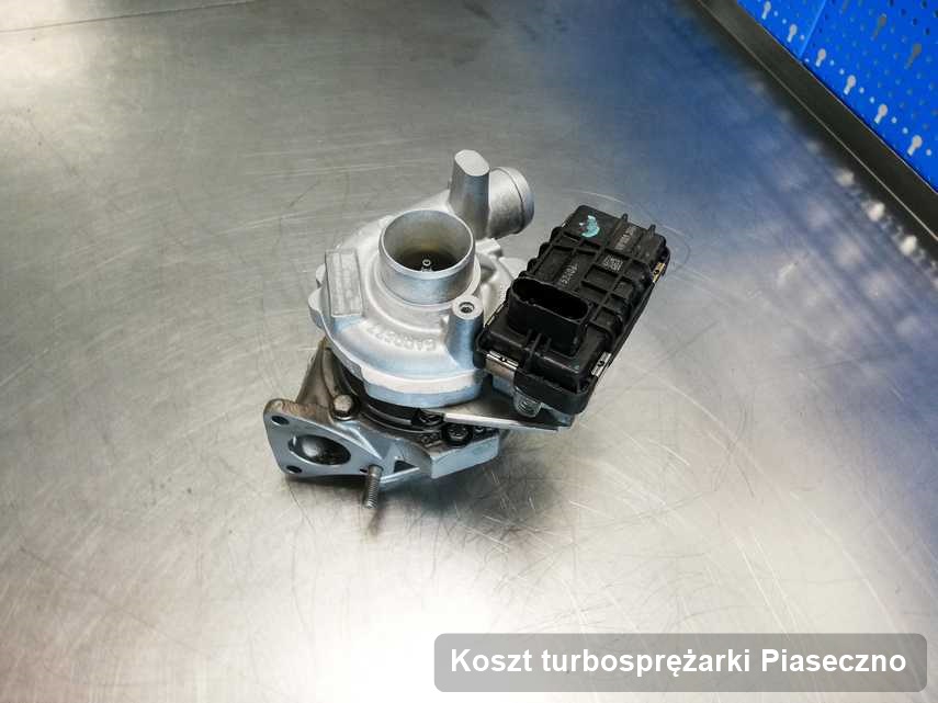 Turbosprężarka po realizacji zlecenia Koszt turbosprężarki w warsztacie z Piaseczna w dobrej cenie przed spakowaniem