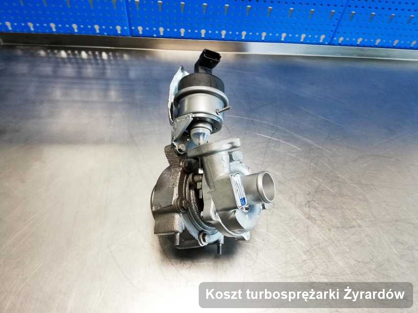 Turbo po zrealizowaniu usługi Koszt turbosprężarki w warsztacie z Żyrardowa w świetnej kondycji przed wysyłką