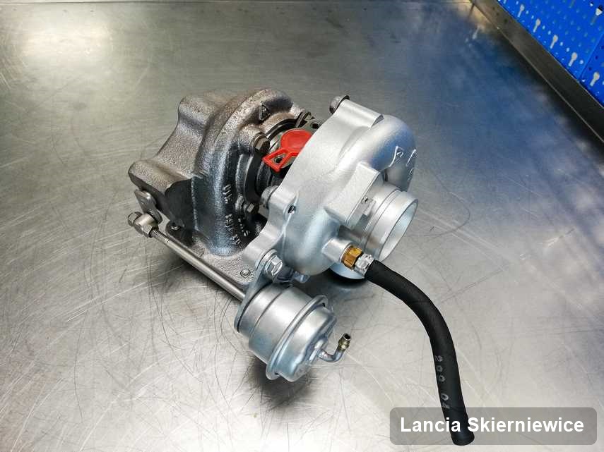 Zregenerowana w pracowni w Skierniewicach turbina do aut  firmy Lancia przyszykowana w pracowni naprawiona przed nadaniem
