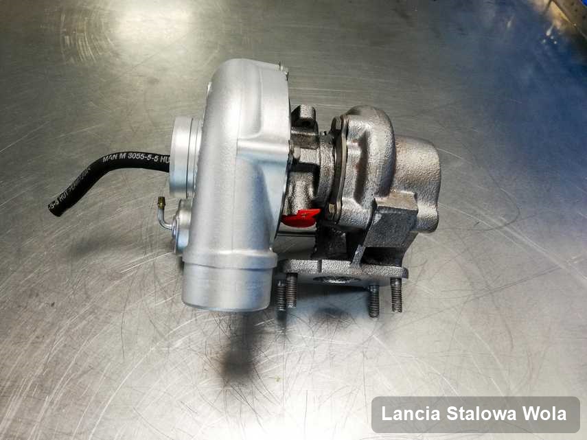 Zregenerowana w laboratorium w Stalowej Woli turbina do samochodu spod znaku Lancia przygotowana w pracowni zregenerowana przed wysyłką