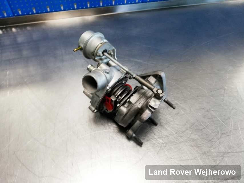 Wyczyszczona w firmie w Wejherowie turbina do aut  producenta Land Rover przygotowana w pracowni wyremontowana przed wysyłką