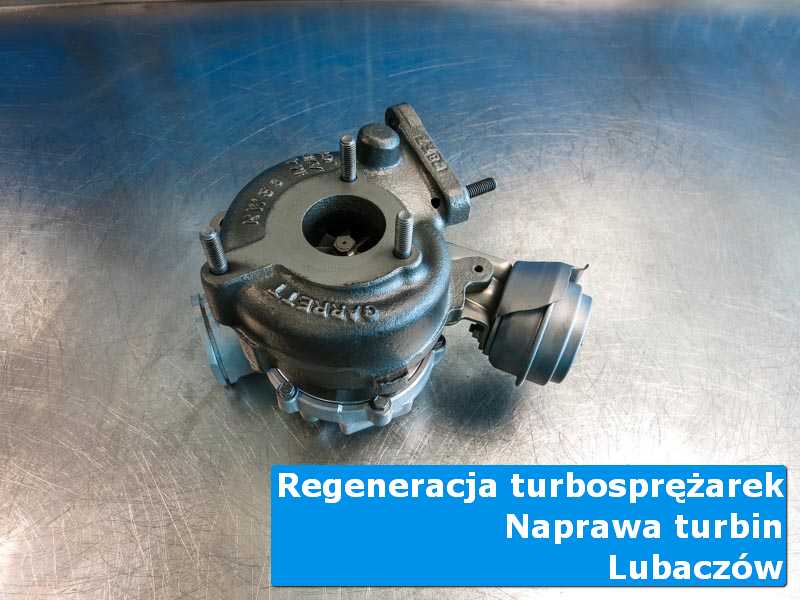 Turbosprężarka po regeneracji w warsztacie w Lubaczowie