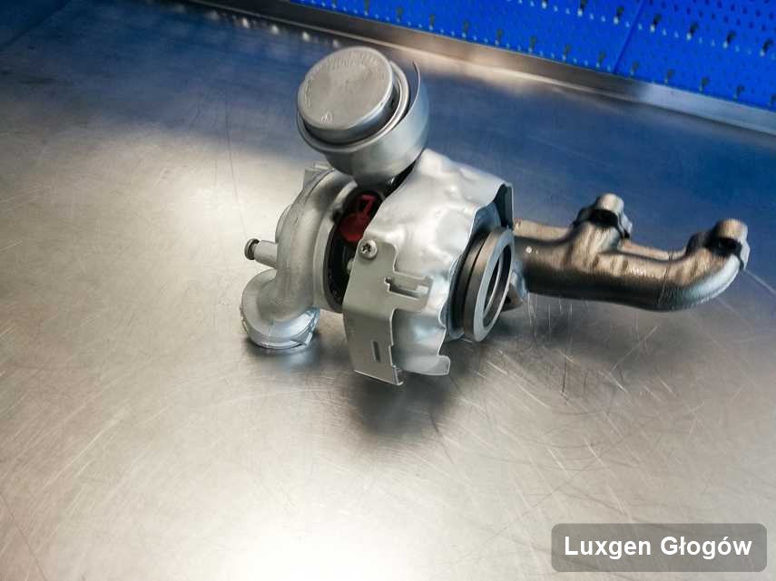 Wyczyszczona w przedsiębiorstwie w Głogowie turbina do aut  firmy Luxgen przygotowana w laboratorium zregenerowana przed spakowaniem