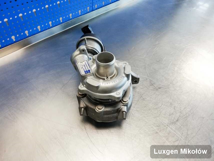 Zregenerowana w firmie w Mikołowie turbosprężarka do pojazdu spod znaku Luxgen przyszykowana w pracowni zregenerowana przed nadaniem