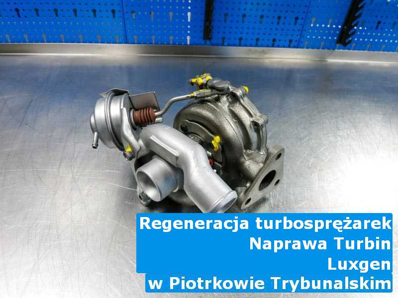 Turbosprężarka z samochodu Luxgen wyregulowana z Piotrkowa Trybunalskiego