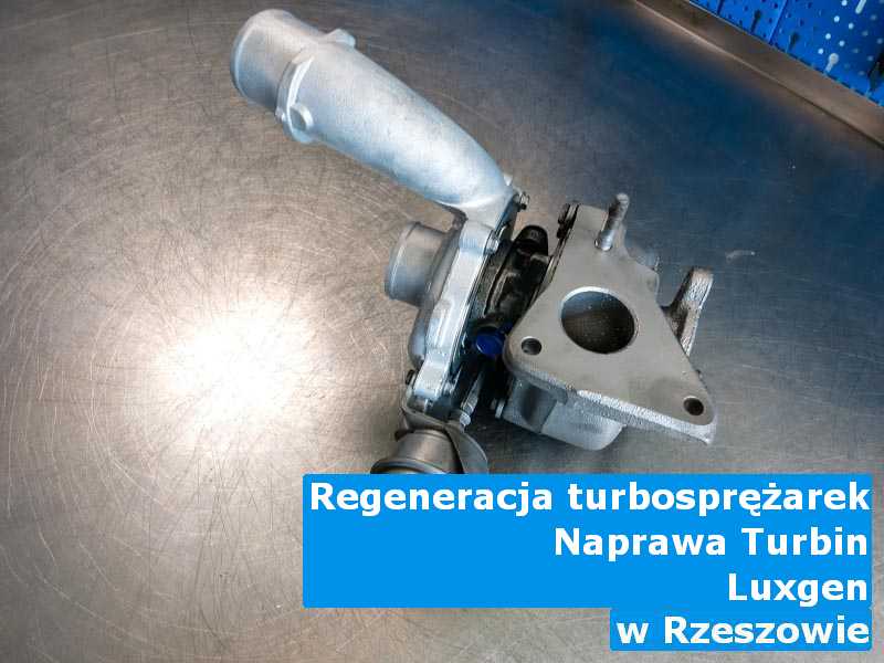 Turbosprężarka z auta Luxgen po wyważeniu z Rzeszowa