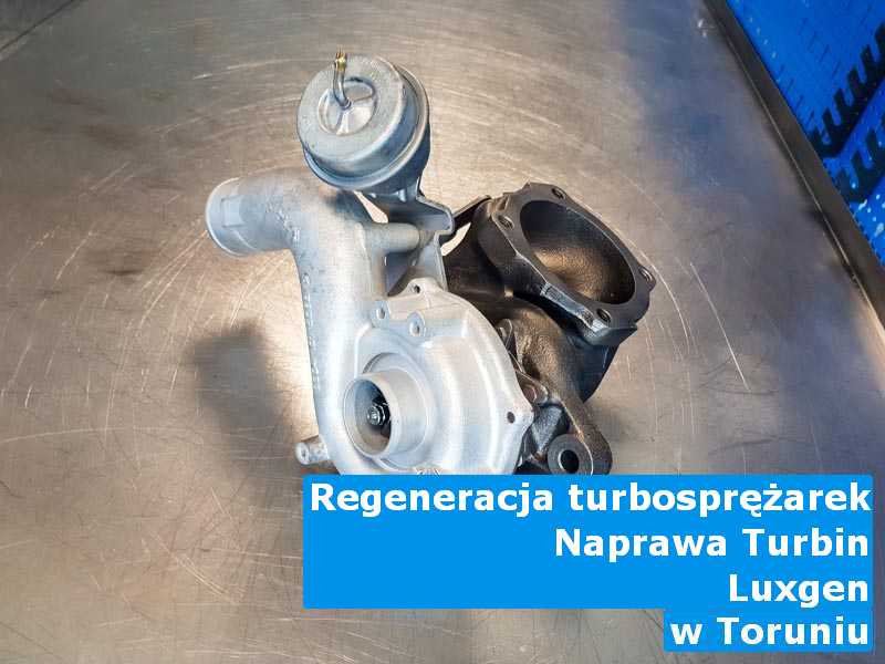 Turbosprężarka z pojazdu marki Luxgen po odzyskaniu osiągów z Torunia