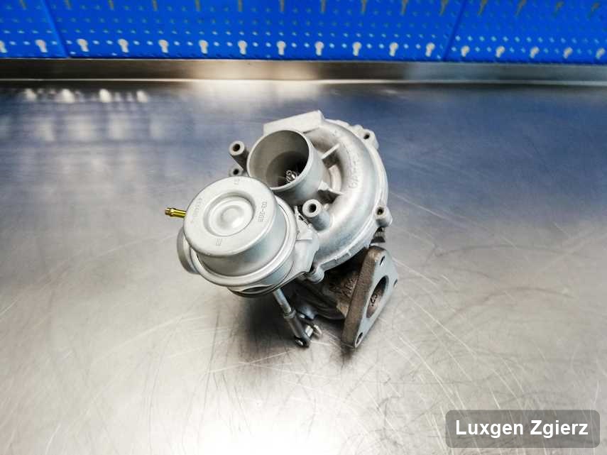 Naprawiona w firmie zajmującej się regeneracją w Zgierzu turbosprężarka do osobówki spod znaku Luxgen przyszykowana w laboratorium wyremontowana przed wysyłką