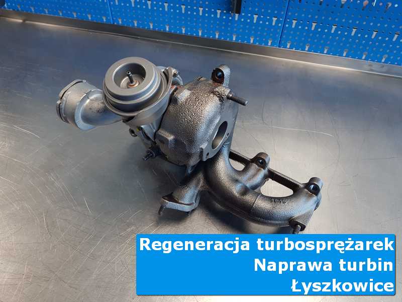 Turbosprężarka przed montażem w specjalistycznej pracowni w Łyszkowicach