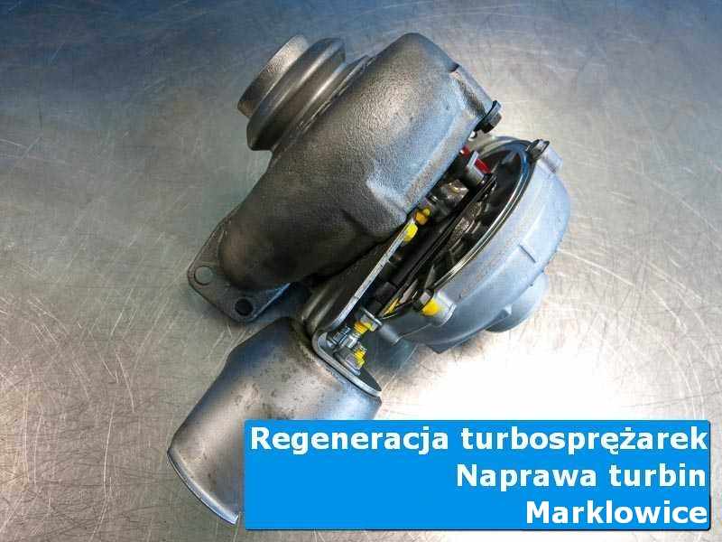 Regenerowana turbosprężarka w serwisie w Marklowicach