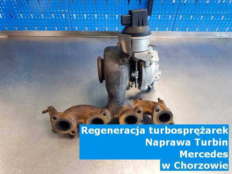 Naprawiana turbosprężarka od Mercedesa w Chorzowie