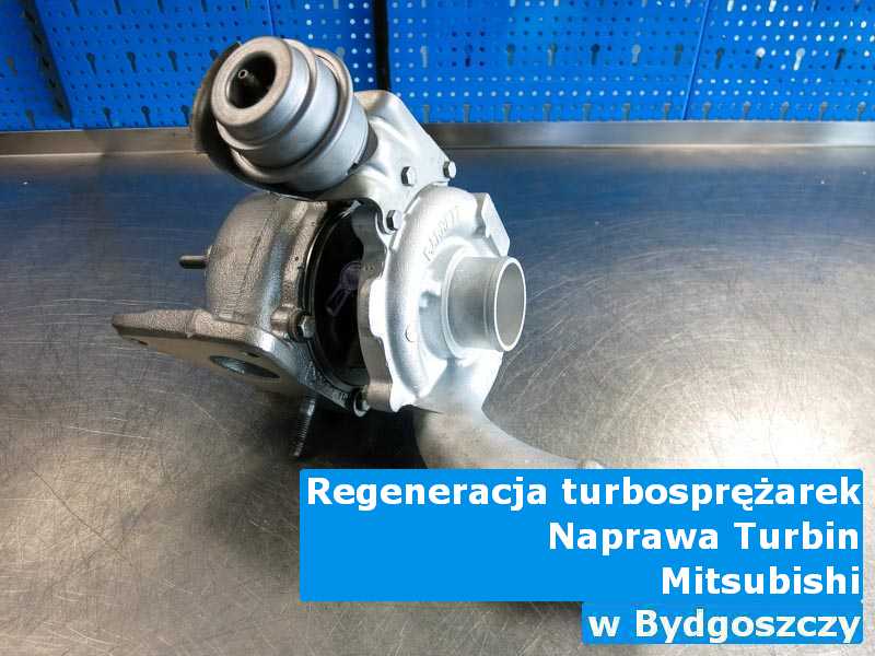 Turbosprężarka z pojazdu marki Mitsubishi po procesie regeneracji z Bydgoszczy