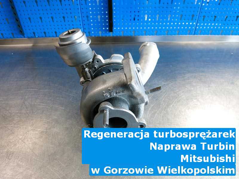 Turbo z samochodu Mitsubishi odnowione z Gorzowa Wielkopolskiego
