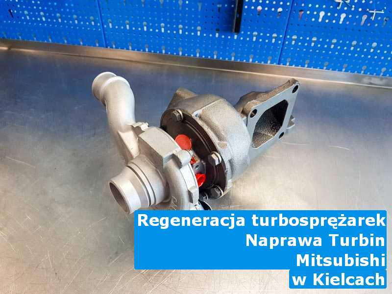 Turbosprężarka marki Mitsubishi po regeneracji pod Kielcami