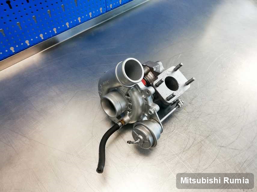 Naprawiona w firmie w Rumi turbina do aut  koncernu Mitsubishi przygotowana w warsztacie zregenerowana przed spakowaniem