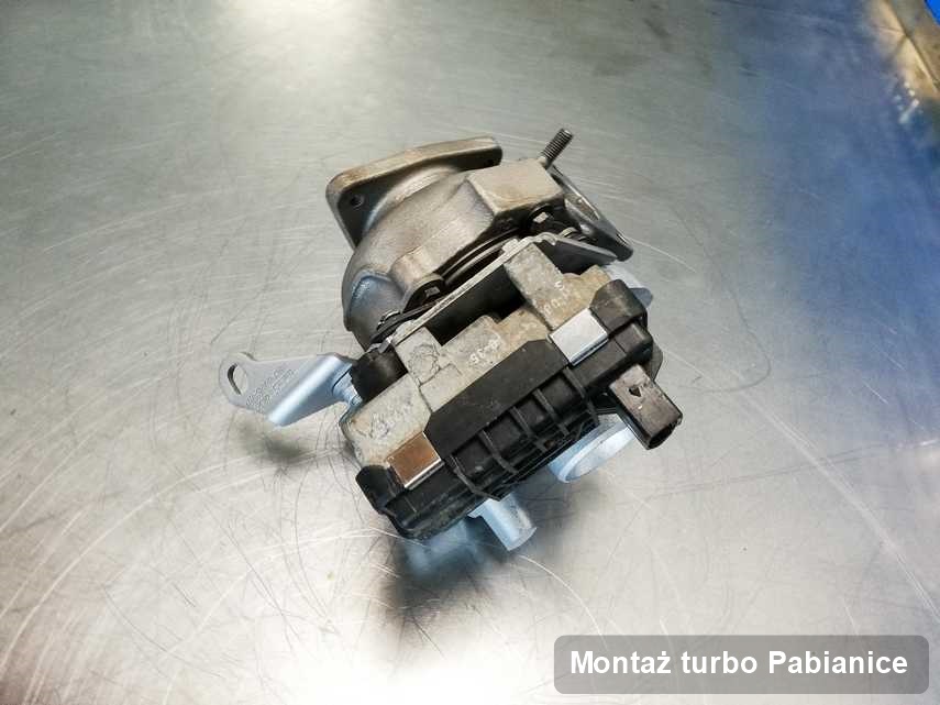 Turbo po zrealizowaniu serwisu Montaż turbo w warsztacie z Pabianic w doskonałej kondycji przed wysyłką