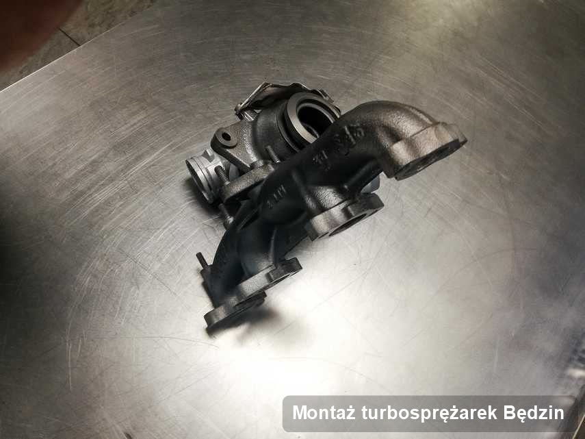 Turbosprężarka po przeprowadzeniu serwisu Montaż turbosprężarek w pracowni z Będzina działa jak nowa przed spakowaniem