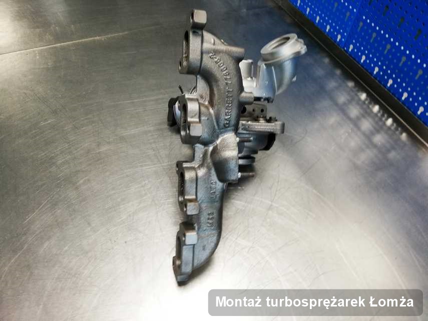 Turbina po wykonaniu usługi Montaż turbosprężarek w przedsiębiorstwie w Łomży w dobrej cenie przed spakowaniem