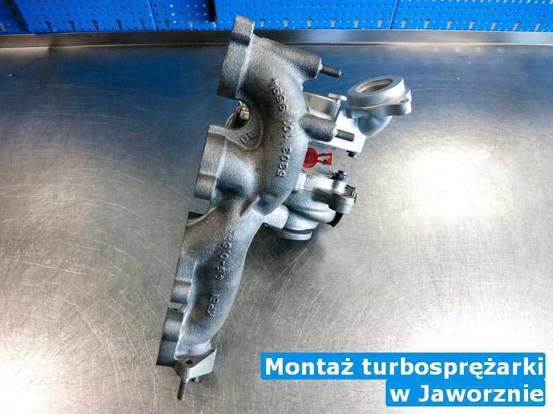 Turbo po wykonaniu serwisu Montaż turbosprężarki w pracowni regeneracji z Jaworzna w dobrej cenie przed spakowaniem