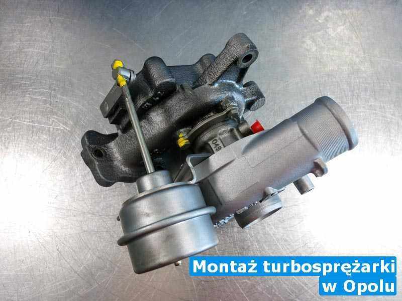 Turbosprężarka po przeprowadzeniu usługi Montaż turbosprężarki w firmie z Opola w doskonałym stanie przed wysyłką