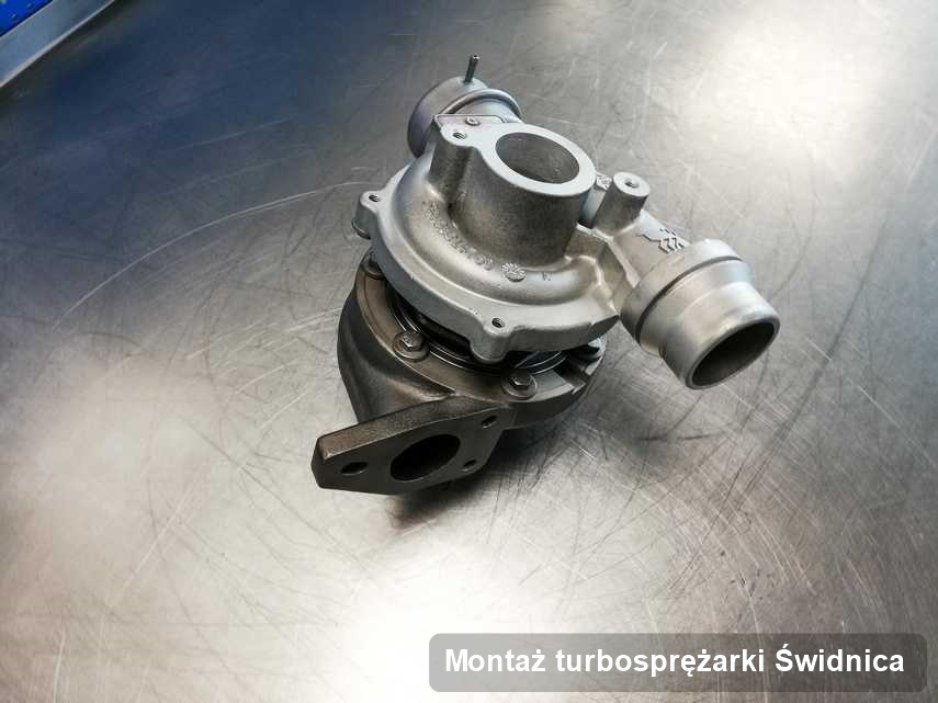 Turbosprężarka po realizacji usługi Montaż turbosprężarki w serwisie w Świdnicy z przywróconymi osiągami przed spakowaniem