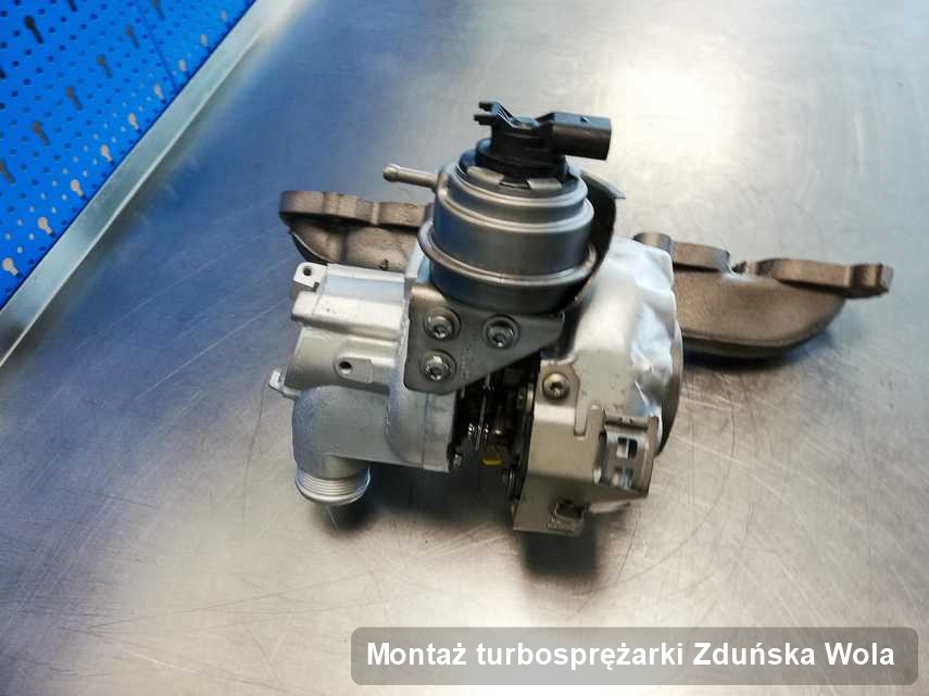 Turbo po realizacji zlecenia Montaż turbosprężarki w pracowni w Zduńskiej Woli w doskonałym stanie przed spakowaniem
