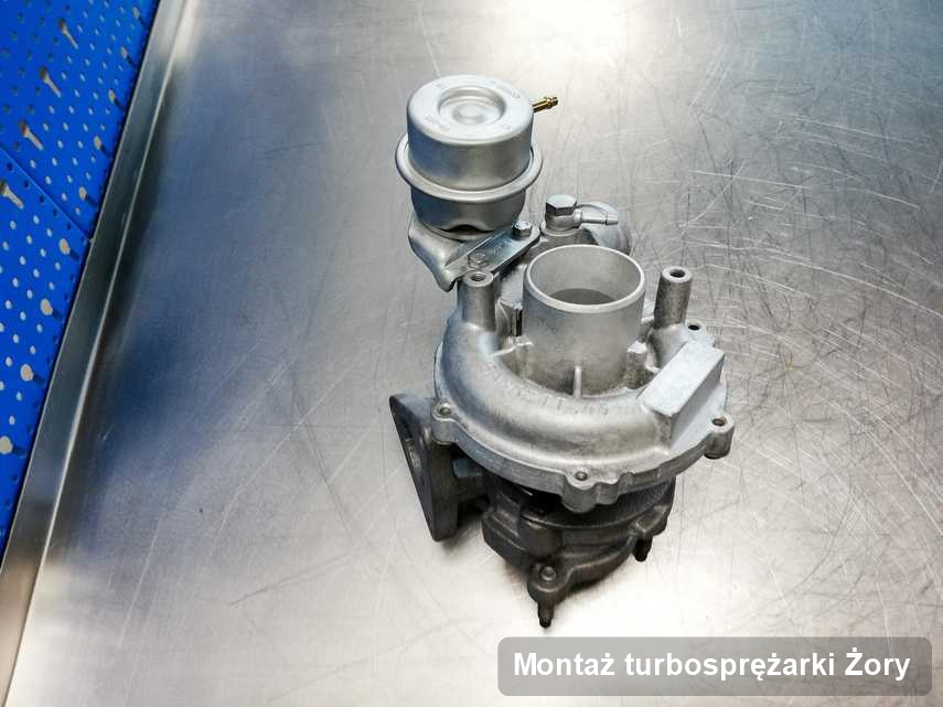 Turbosprężarka po zrealizowaniu serwisu Montaż turbosprężarki w warsztacie w Żorach o osiągach jak nowa przed spakowaniem
