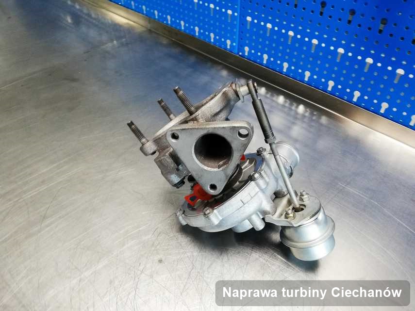 Turbosprężarka po wykonaniu serwisu Naprawa turbiny w pracowni z Ciechanowa w doskonałej jakości przed spakowaniem