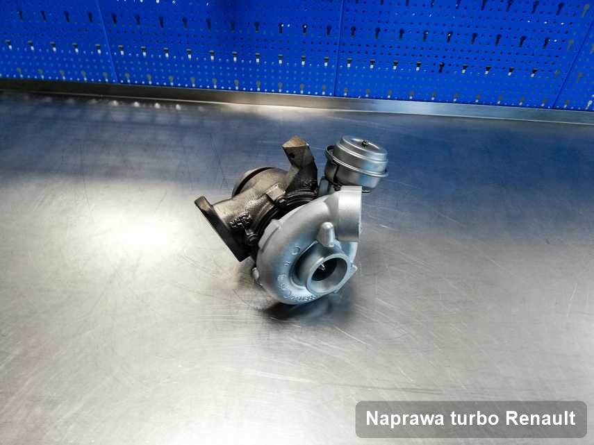 Turbina do auta firmy Renault naprawiona w laboratorium gdzie realizuje się serwis Naprawa turbo